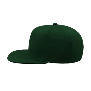 Бейсболка SNAP BACK, 6 клиньев, пластиковая застежка зеленый HG-25424.18 фото 5