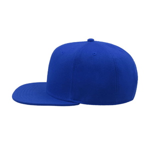 Бейсболка SNAP BACK, 6 клиньев, пластиковая застежка синий HG-25424.22 фото 5