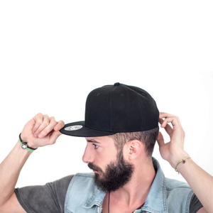 Бейсболка SNAP BACK, 6 клиньев, пластиковая застежка черный, красный HG-25424.358 фото 4