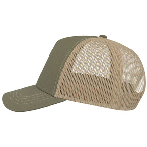 Бейсболка RAPPER CANVAS-S, 5 клиньев, пластиковая застёжка оливковый, хаки HG-254400-S.09 фото 8