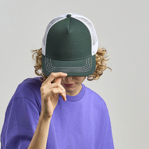 Бейсболка RAPPER CANVAS-S, 5 клиньев, пластиковая застёжка белый, бордовый, чёрный HG-254400-S.135 фото 7