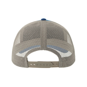 Бейсболка RAPPER CANVAS-S, 5 клиньев, пластиковая застёжка ярко-синий, серый HG-254400-S.2429 фото 7