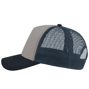 Бейсболка RAPPER CANVAS-S, 5 клиньев, пластиковая застёжка серый, темно-синий HG-254400-S.292 фото 8