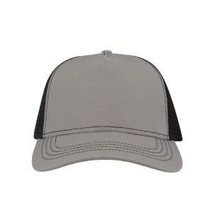 Бейсболка RAPPER CANVAS-S, 5 клиньев, пластиковая застёжка серый, черный HG-254400-S.293 фото 9
