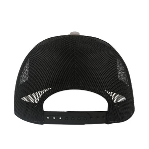 Бейсболка RAPPER CANVAS-S, 5 клиньев, пластиковая застёжка серый, черный HG-254400-S.293 фото 10