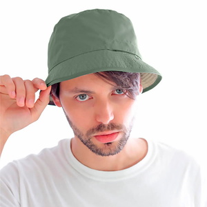 Панама BUCKET POCKET оливковый, хаки HG-25453.17 фото 6