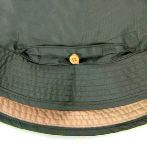 Панама BUCKET POCKET оливковый, хаки HG-25453.17 фото 11