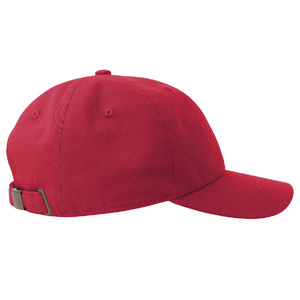 Бейсболка DAD HAT-S, 6 клиньев, металлическая застежка красный HG-25462-S.08 фото 8