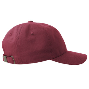 Бейсболка DAD HAT-S, 6 клиньев, металлическая застежка бордовый HG-25462-S.13 фото 8