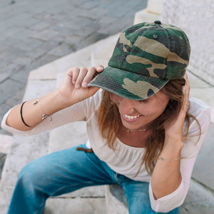 Бейсболка DAD HAT, 6 клиньев, металлическая застежка розовый HG-25462.10 фото 4