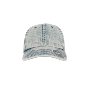 Бейсболка DAD HAT, 6 клиньев, металлическая застежка голубой HG-25462.22 фото 6