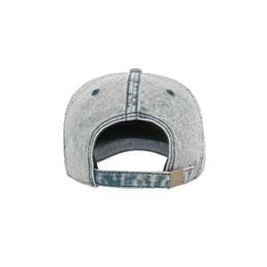 Бейсболка DAD HAT, 6 клиньев, металлическая застежка голубой HG-25462.22 фото 7