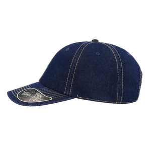Бейсболка DAD HAT, 6 клиньев, металлическая застежка джинсовый HG-25462.25 фото 5