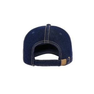 Бейсболка DAD HAT, 6 клиньев, металлическая застежка джинсовый HG-25462.25 фото 7