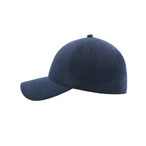 Бейсболка UNI-CAP PIQUET, без панелей и швов, без застежки темно-синий HG-25482.26 фото 4