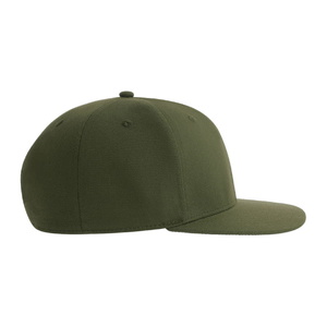 Бейсболка JAMES,6 клиньев,плоский козырек,ПВС застежка оливковый HG-25499.09 фото 3