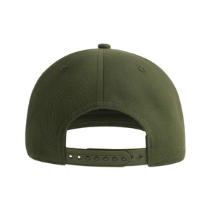 Бейсболка JAMES,6 клиньев,плоский козырек,ПВС застежка оливковый HG-25499.09 фото 6