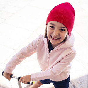 Шапка детская из хлопка KID YALA красный HG-25505.08 фото 3