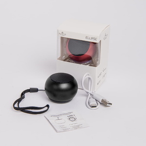 Портативная mini Bluetooth-колонка Sound Burger "Ellipse" черная HG-26531/35 фото 6