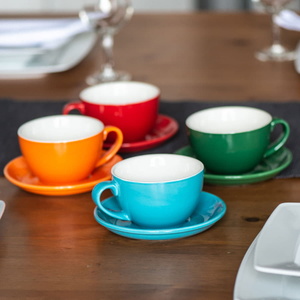 Чайная/кофейная пара CAPPUCCINO оранжевый HG-27800/06 фото 5