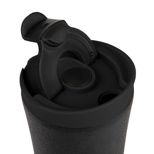 Термокружка вакуумная с ситечком BREW черный HG-28002/35 фото 3