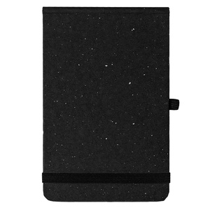 Блокнот MEMO, размер 90х140 мм, черный, блок в клетку HG-33906/35 фото 3