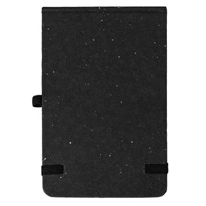 Блокнот MEMO, размер 90х140 мм, черный, блок в клетку HG-33906/35 фото 4