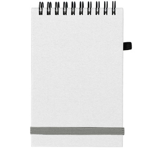 Блокнот на спирали MEMO, размер 95х145 мм,белый, блок в клетку HG-33908/01 фото 3