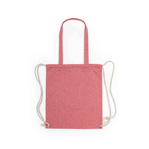 Сумка-рюкзак FENIN из переработанного хлопка бежевый HG-346833/28 фото 4