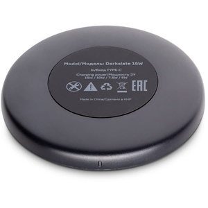 Беспроводное зарядное устройство Accesstyle Darkslate 15W, черный HG-37121/35 фото 6