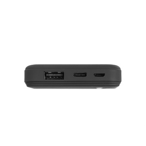 Универсальный аккумулятор Flash 5 (5000 мАч) с подсветкой и soft touch, черный, 9,8х6.3х1,3 см HG-37174/35 фото 7