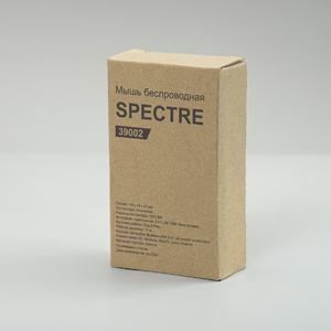 Мышь беспроводная SPECTRE, черная, пластик HG-39002/35 фото 4