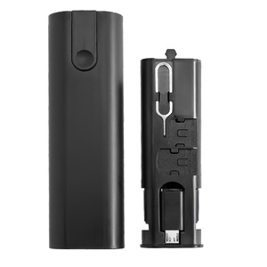 Комплект аксессуаров SMARTKIT для мобильного телефона, пластик, черный HG-39200/35 фото 3