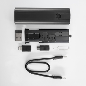 Комплект аксессуаров SMARTKIT для мобильного телефона, пластик, черный HG-39200/35 фото 5