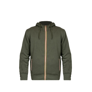 Толстовка худи на молнии с начесом LAS VEGAS MAN 280 зеленый HG-399933N.17/2XL фото 6