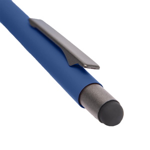 Ручка шариковая FACTOR GRIP со стилусом синий, серый HG-40395/24/30 фото 6