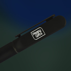 Ручка шариковая NEO с подсветкой после гравировки, soft touch красный, серый HG-40403/08/30 фото 4