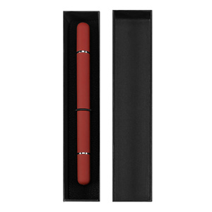 Ручка шариковая + карандаш вечный 2 в 1 soft красный HG-40410/08 фото 4