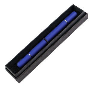 Ручка шариковая + карандаш вечный 2 в 1 soft синий HG-40410/24 фото 3