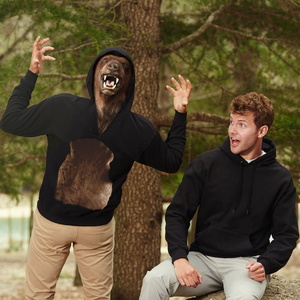 Толстовка мужская UNIQUE HOODIE 280 темно-синий HG-621300.az/l фото 9