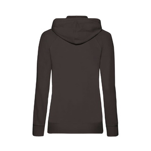 Толстовка женская без начеса LADIES LIGHTWEIGHT HOODED SWEAT 240 черный HG-621500.36/L фото 6