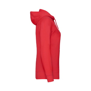 Толстовка женская без начеса LADIES LIGHTWEIGHT HOODED SWEAT 240 красный HG-621500.40/l фото 5