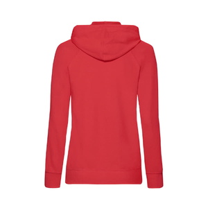 Толстовка женская без начеса LADIES LIGHTWEIGHT HOODED SWEAT 240 красный HG-621500.40/l фото 6