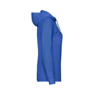 Толстовка женская без начеса LADIES LIGHTWEIGHT HOODED SWEAT 240 ярко-синий HG-621500.51/s фото 5
