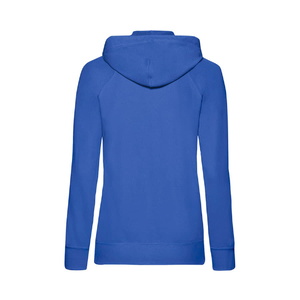 Толстовка женская без начеса LADIES LIGHTWEIGHT HOODED SWEAT 240 ярко-синий HG-621500.51/s фото 6