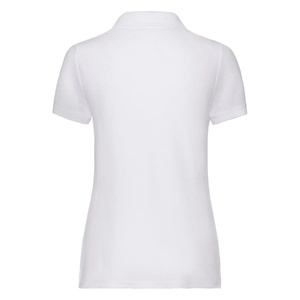 Поло женское 65/35 POLO LADY-FIT 170 белый HG-632120.30/l фото 5