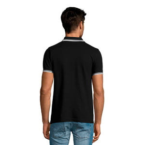 Поло мужское PASADENA MEN 200 черный, белый HG-700577.935/2xl фото 4