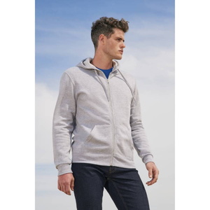 Толстовка худи унисекс на молнии STONE 260 черный HG-701714.312/2XL фото 4