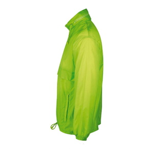 Ветровка водоотталкивающая унисекс SURF лаймовый HG-732000.282/2XL фото 4