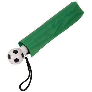 Зонт складной FOOTBALL, механический зеленый HG-7433/15 фото 4